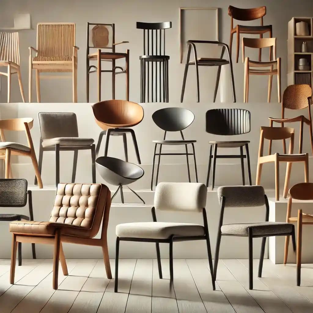 Modern ve Dayanıklı Sandalye Tasarımı: Malzeme Seçimi ve Tasarım Teknikleri