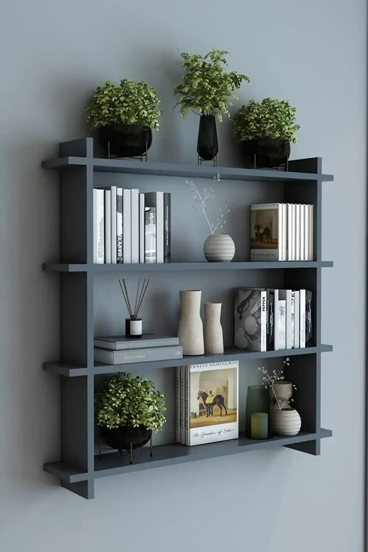 Modern ve Şık Dekoratif Duvar Raflarıyla İç Mekan Tasarımını Yenileme Rehberi