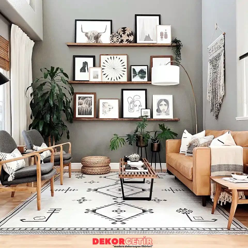 Modern ve Şık Duvar Dekoru Seçenekleri ile Evinize Karakter Katın