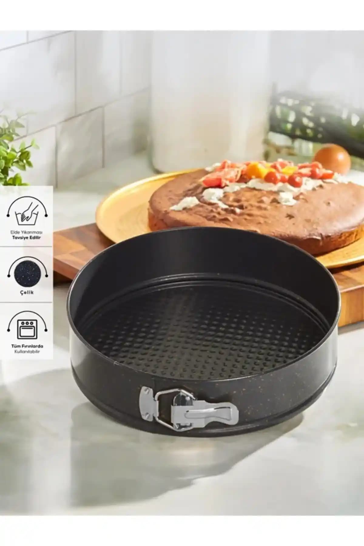 Modern ve Şık Kilitli Kek Kalıpları ile Evde Profesyonel Sunumlar Yapın