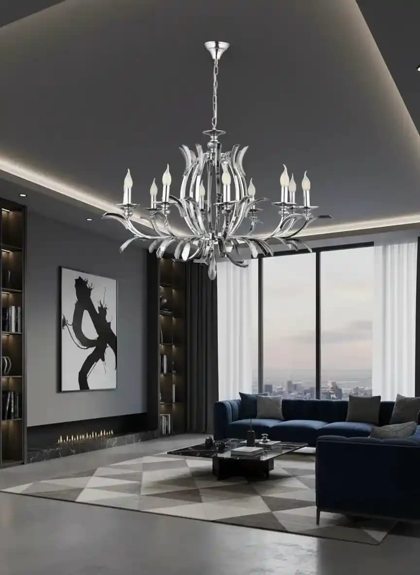 Modern ve Şık Salon Avizeleri: İç Mekanlar İçin Fonksiyonel Tasarımlar