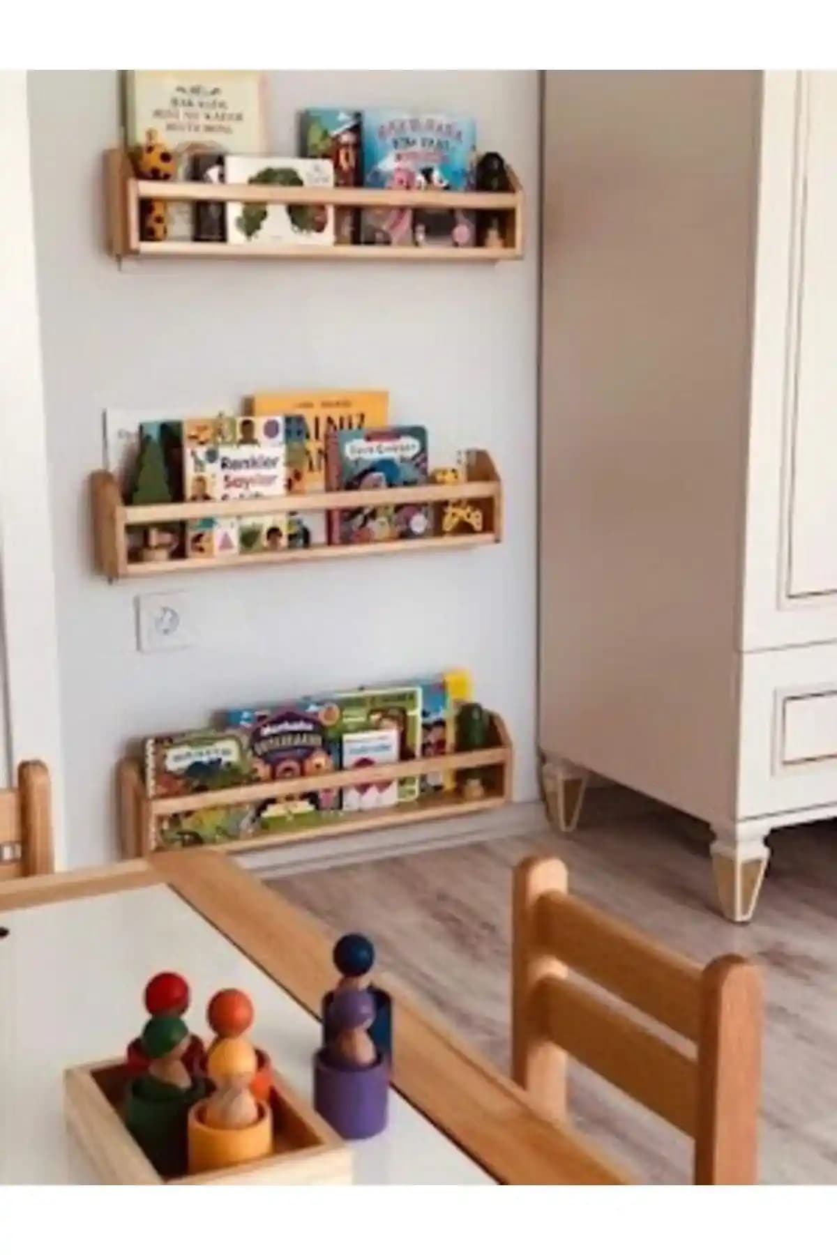 Montessori Çocuk Kitaplıkları: Ahşap Tasarımın Gücü ve Gelişimdeki Rolü