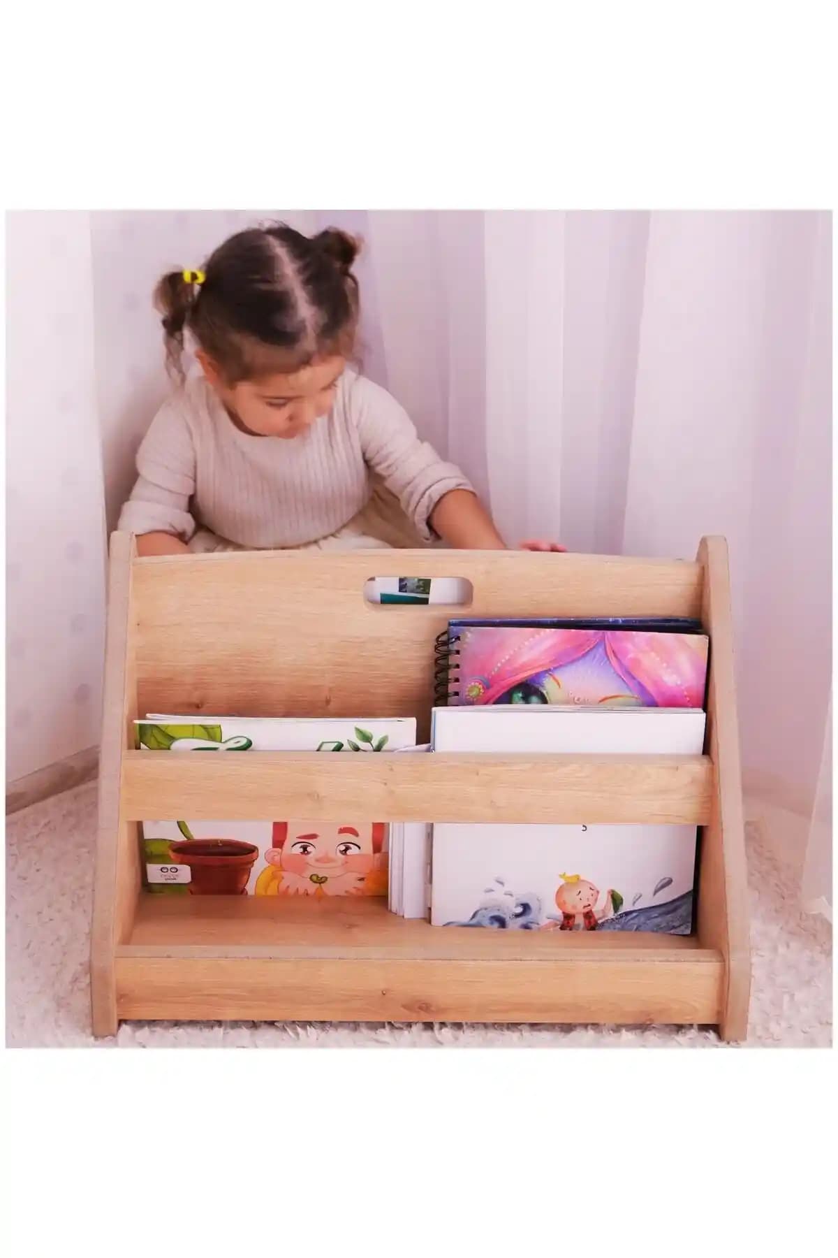 Montessori Çocuk Kitaplıkları: Güvenli ve Erişilebilir Tasarımlarla Çocuk Gelişimini Destekler