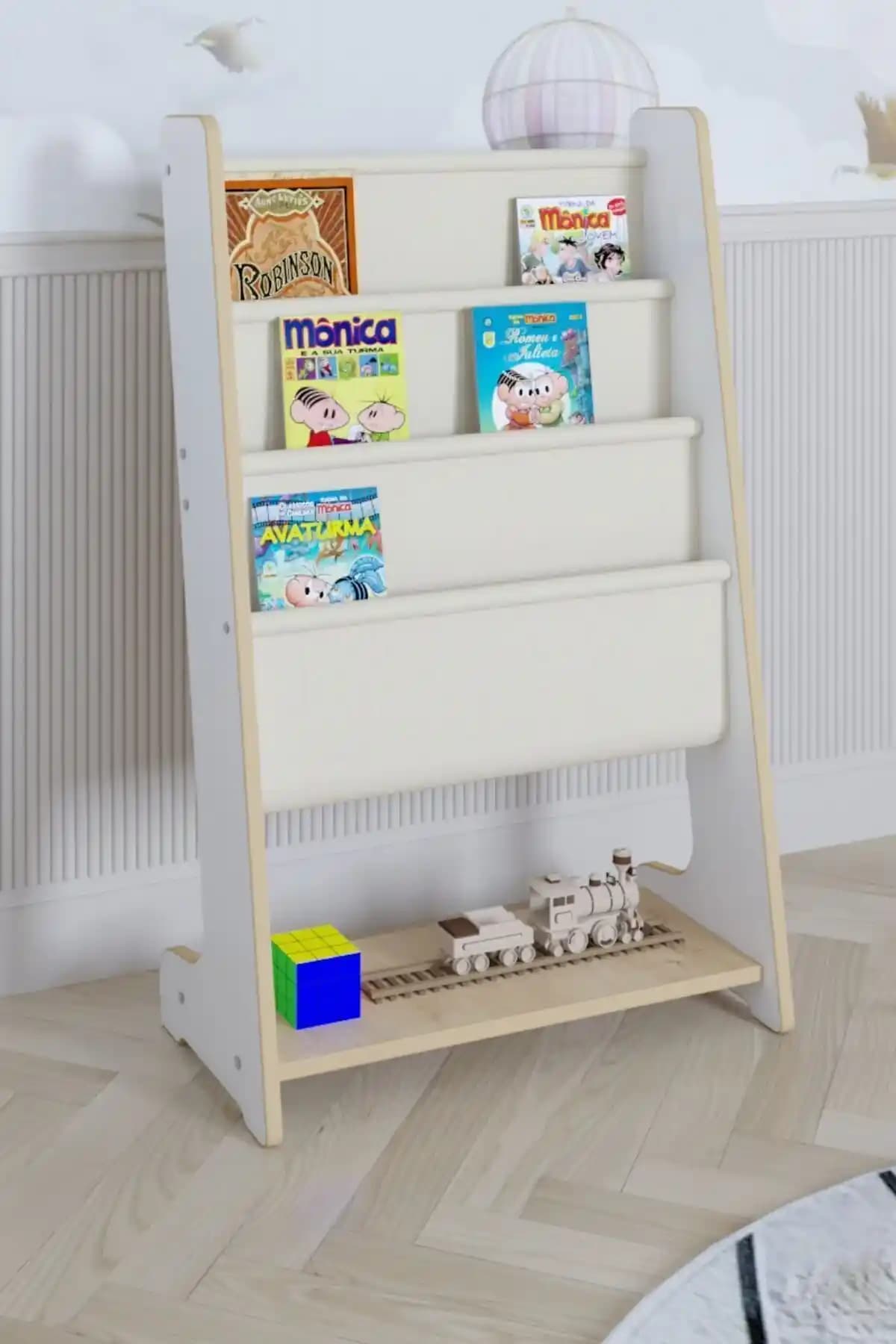 Montessori Çocuk Odası Kitaplık Düzenleyicileri ile Bağımsızlık ve Düzen Sağlama
