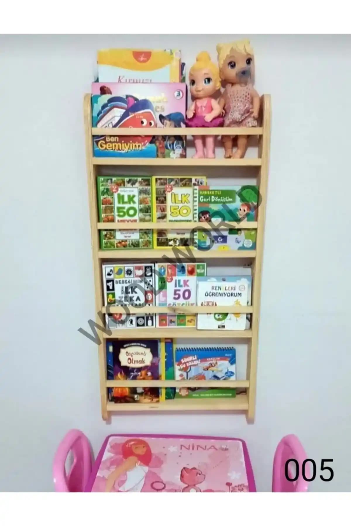Montessori Çocuk Odası Kitaplıkları: Güvenli ve Gelişim Odaklı Tasarımlar