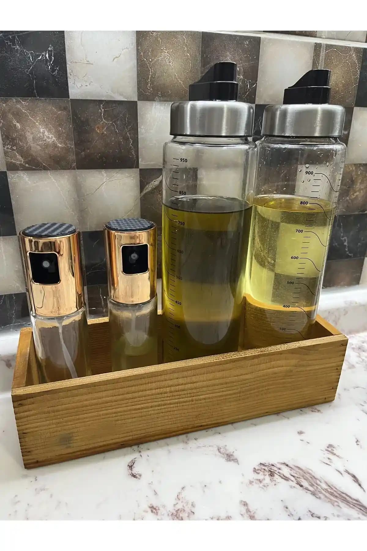 Mutfak Ahşap Yağdanlık Kutusu: Estetik ve Fonksiyonellik Bir Arada