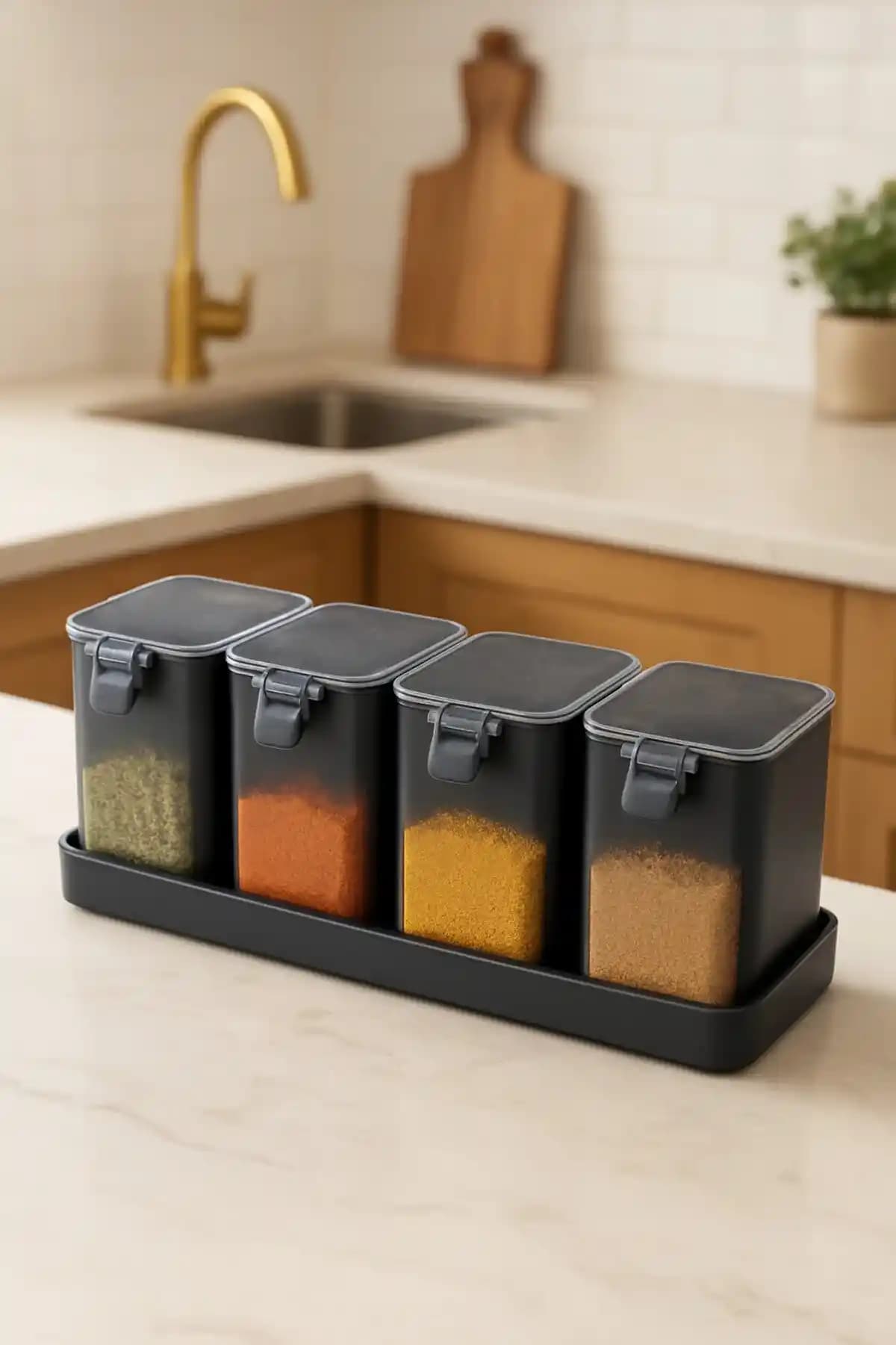 Mutfak Dekorasyonunda Baharatlıkların Estetik ve İşlevsel Kullanımı Rehberi