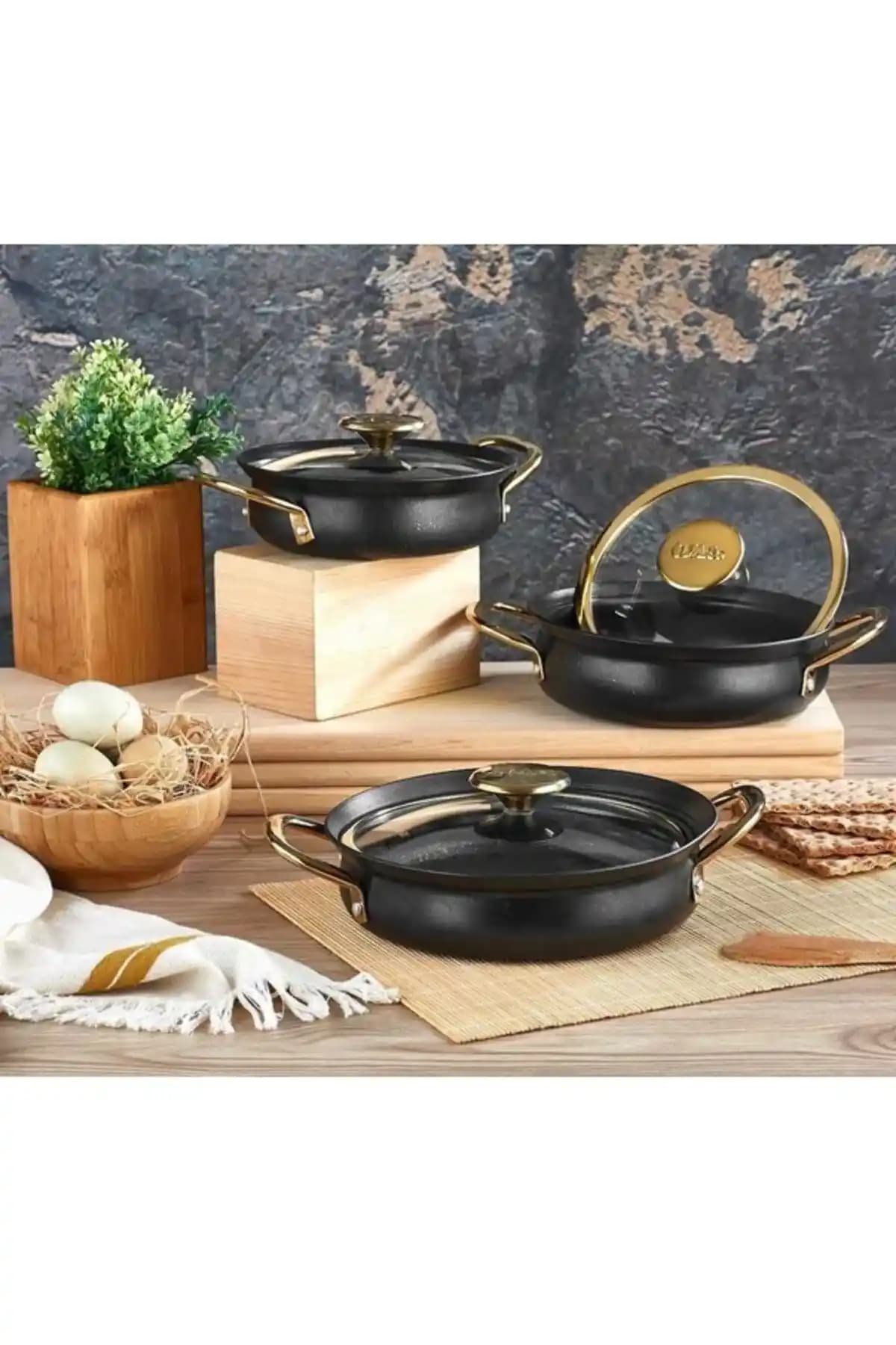 Mutfak İçin 3 Parçalı Güveç Sahan Setleri Seçimi ve Kullanım Rehberi