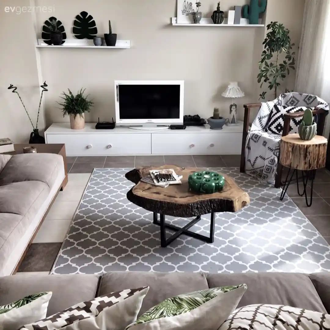 Oturma Alanları Dekorasyonunda Güncel Trendler ve Kullanılan Malzemeler