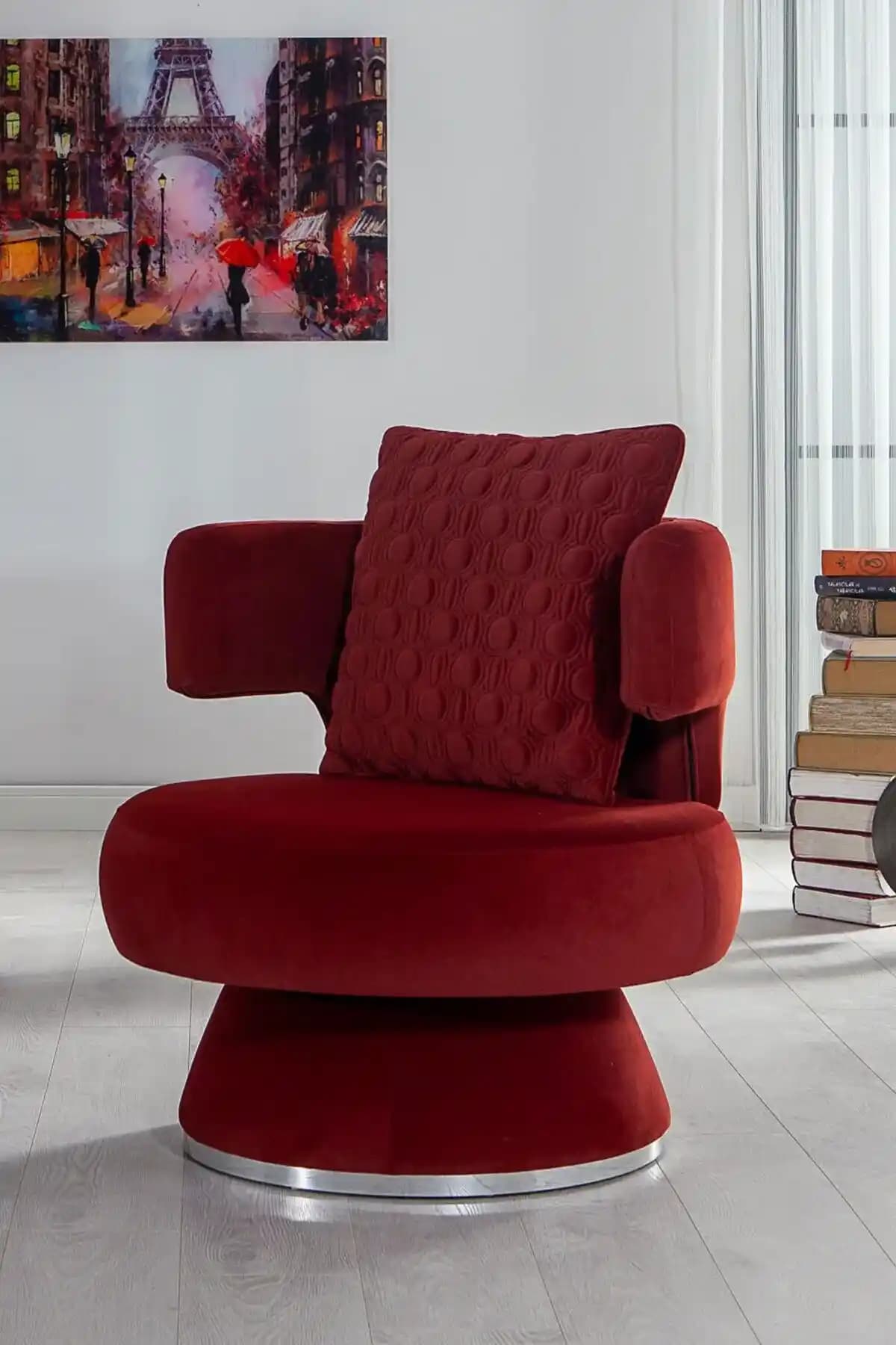 Oturma Odası Dekorasyonunda Bordo Berjer Seçimi ve Dekorasyon İpuçları