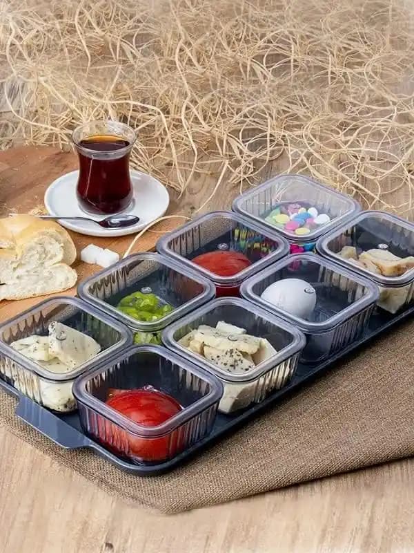 Plastik Kapaklı Mutfak Tepsileri: Dayanıklı ve Güvenilir Saklama Çözümleri