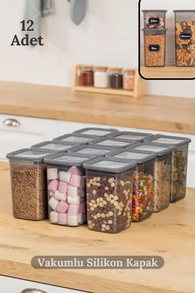 Plastik Saklama Kaplarıyla Pratik ve Estetik Mutfak ve Ev Düzeni Çözümleri