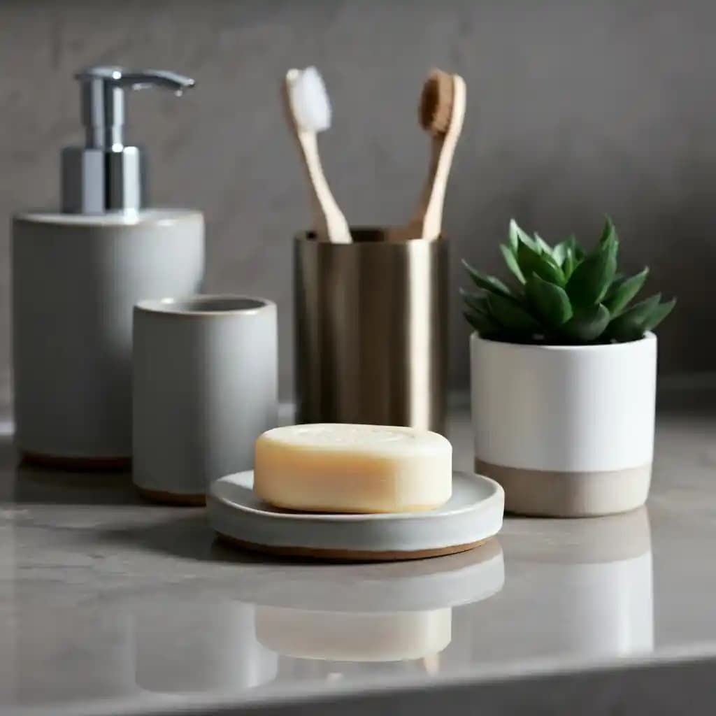 Şık ve Fonksiyonel Dekoratif Banyo Aksesuarlarıyla Mekânınıza Estetik Katın