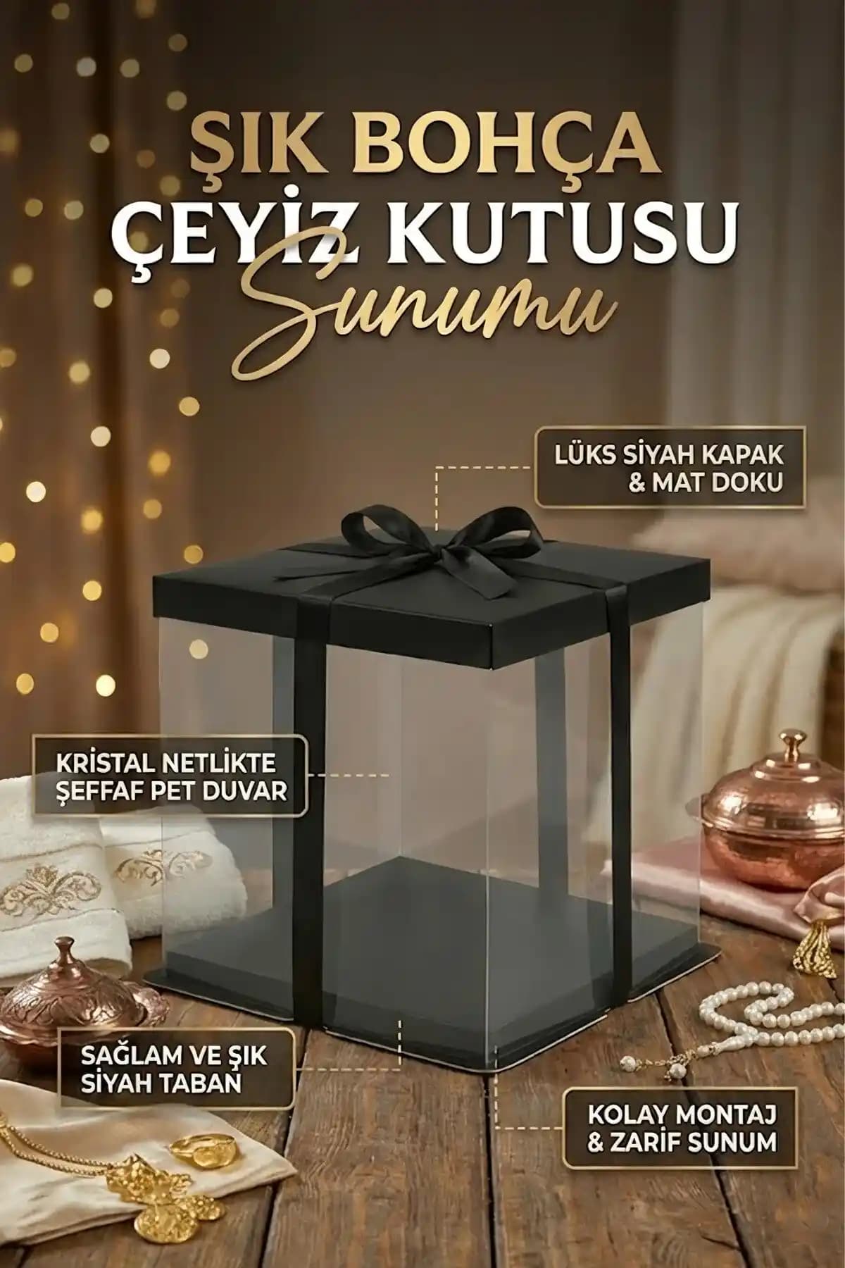 Şık ve Kullanışlı Bohça Kutuları ile Ev Dekorasyonunda Estetik ve İşlevsellik