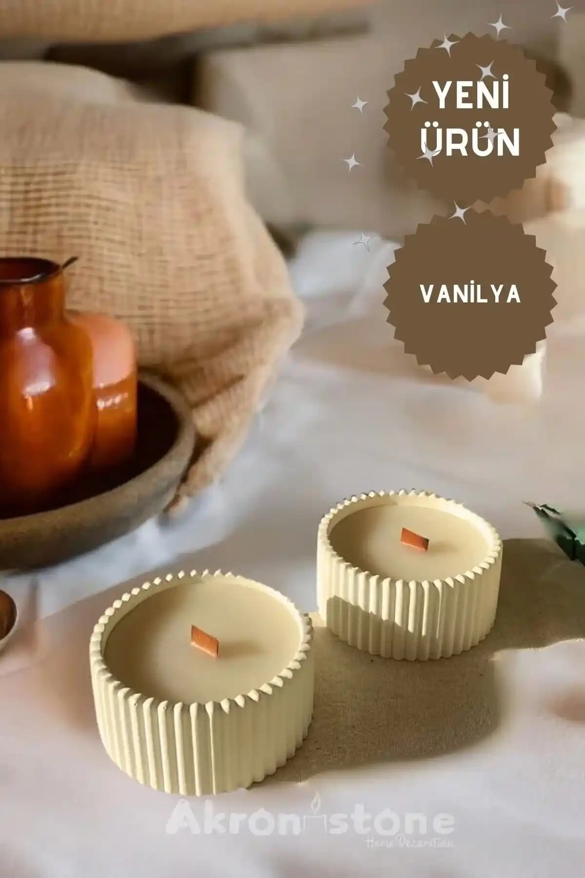 Vanilya Kokulu Ev Mumları ile Dekorasyon ve Atmosfer Yaratmanın En İyi Yolları