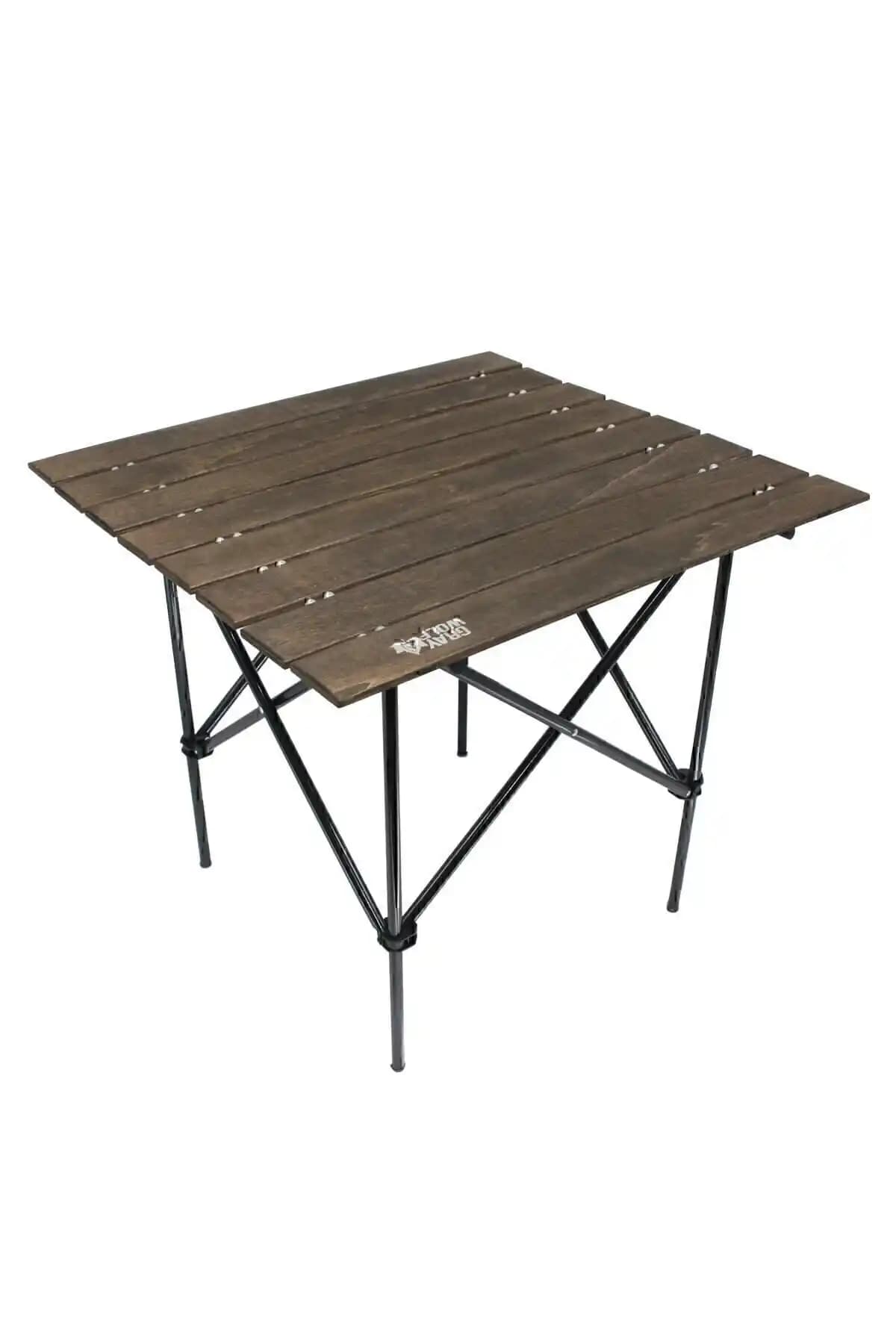 Gray Wolf Ahşap Katlanır Kamp Masası ve Nurgaz Alüminyum Kamp Masası Karşılaştırması