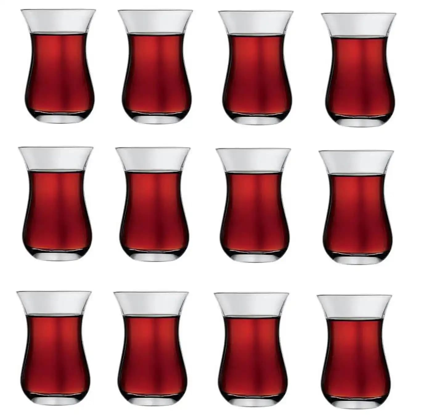 Çay Bardağı 12'li Setleri ile Dekorasyonunuzu Zenginleştirin
