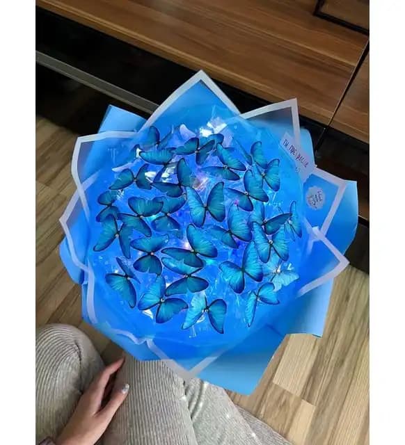 Kelebek Buketleri ile Dekorasyonda Zarafet ve Doğallık Buluşması