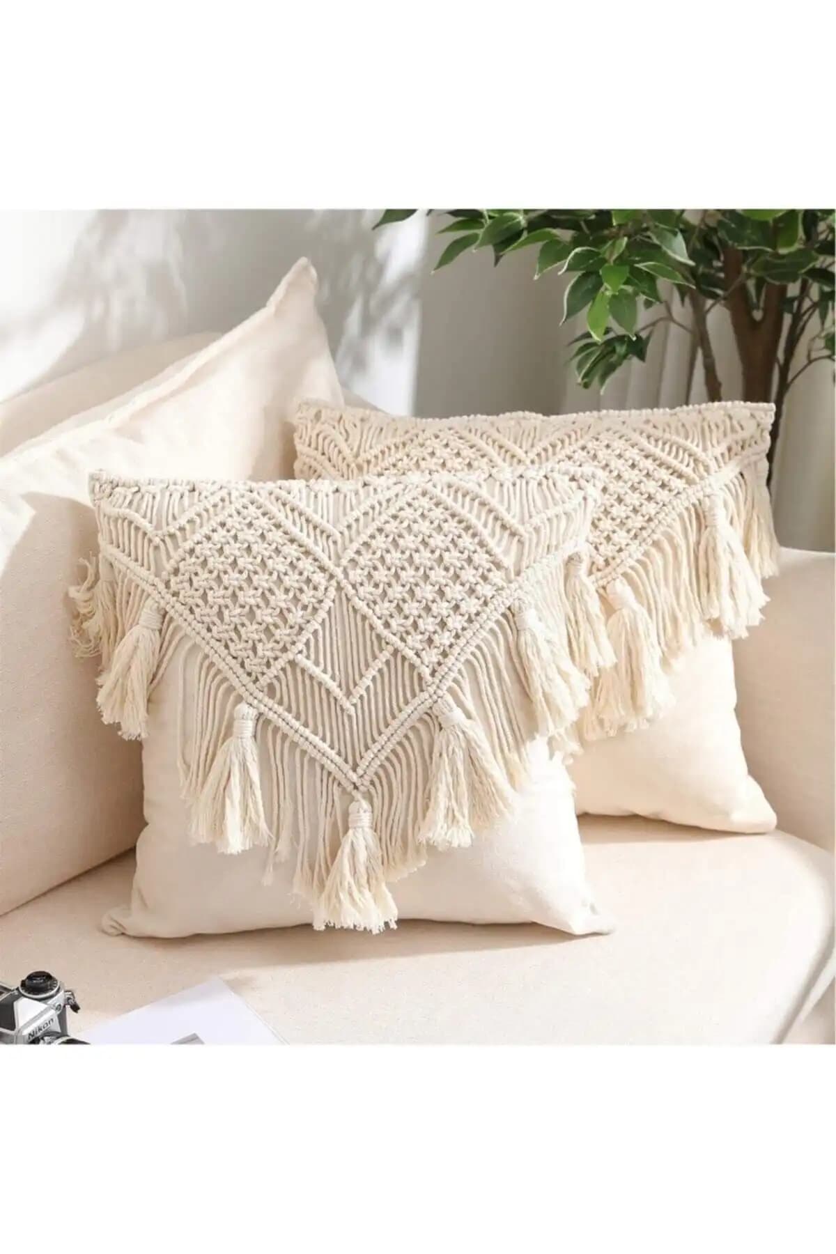 Makrome Yastık Kılıfı ile Evinize Şıklık Katmanın Modern Yolları