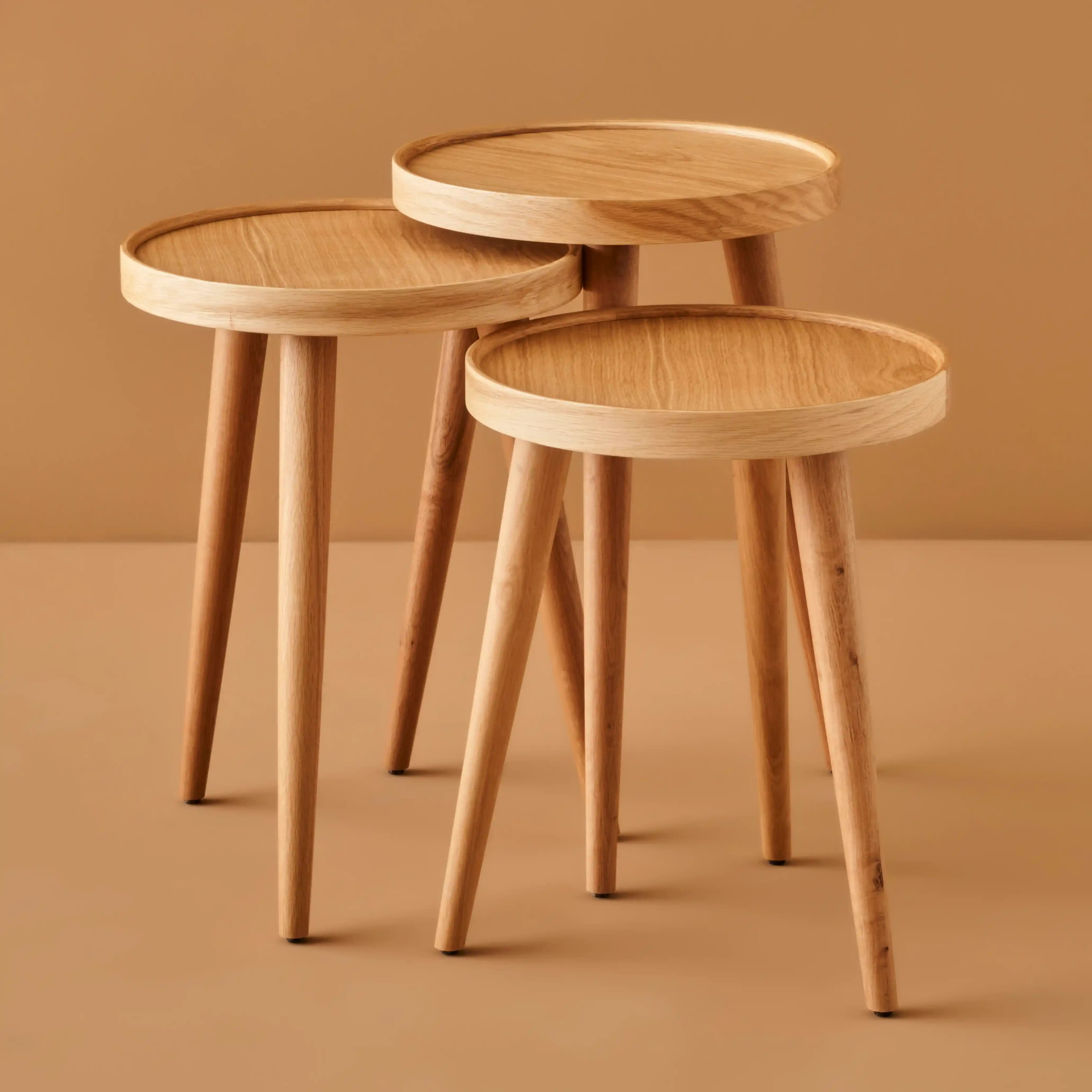 Meşe Sehpalar ile Dekorasyonunuza Doğal ve Şık Bir Dokunuş Yaratın