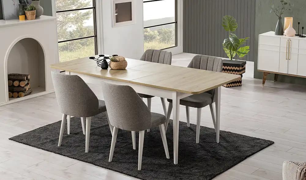 Morena Yemek Masası ile Modern ve Şık Dekorasyon Çözümleri