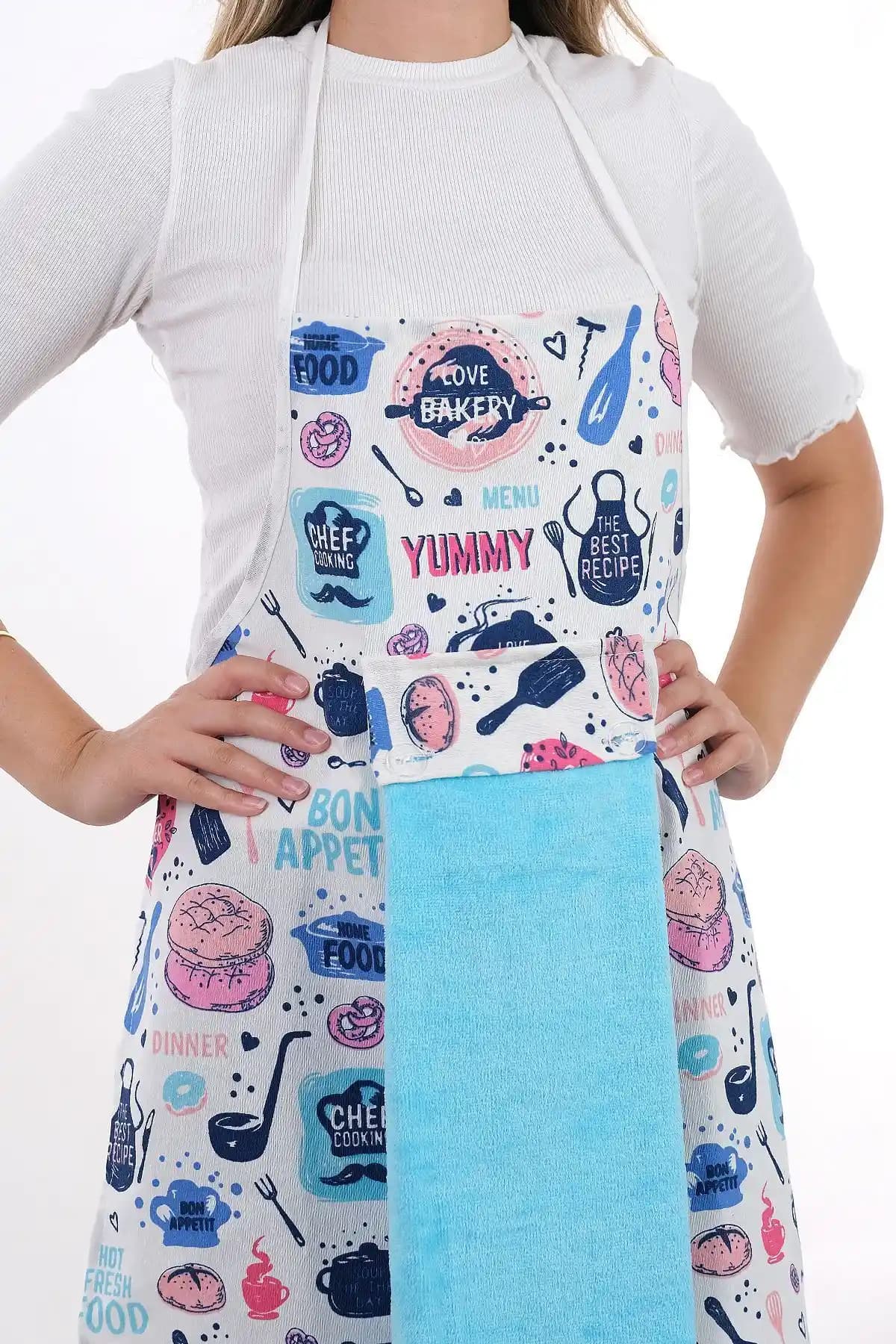 Mutfak Dekorasyonunu Tamamlayan Şık ve İşlevsel Mutfak Önlüğü Modelleri