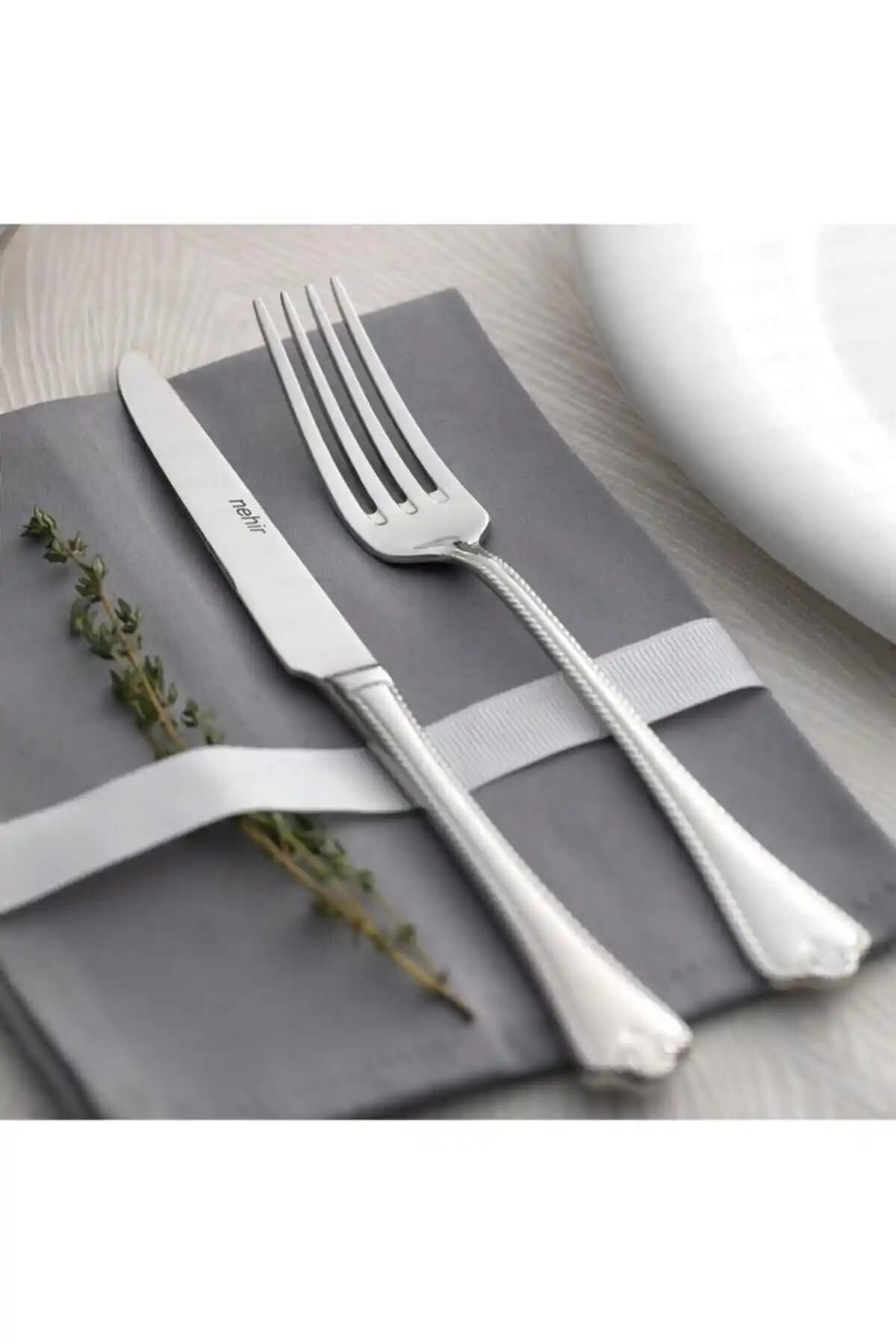 Nehir 84 Parça Çatal Bıçak Takımı ile Şık ve Dayanıklı Sofralar Yaratın