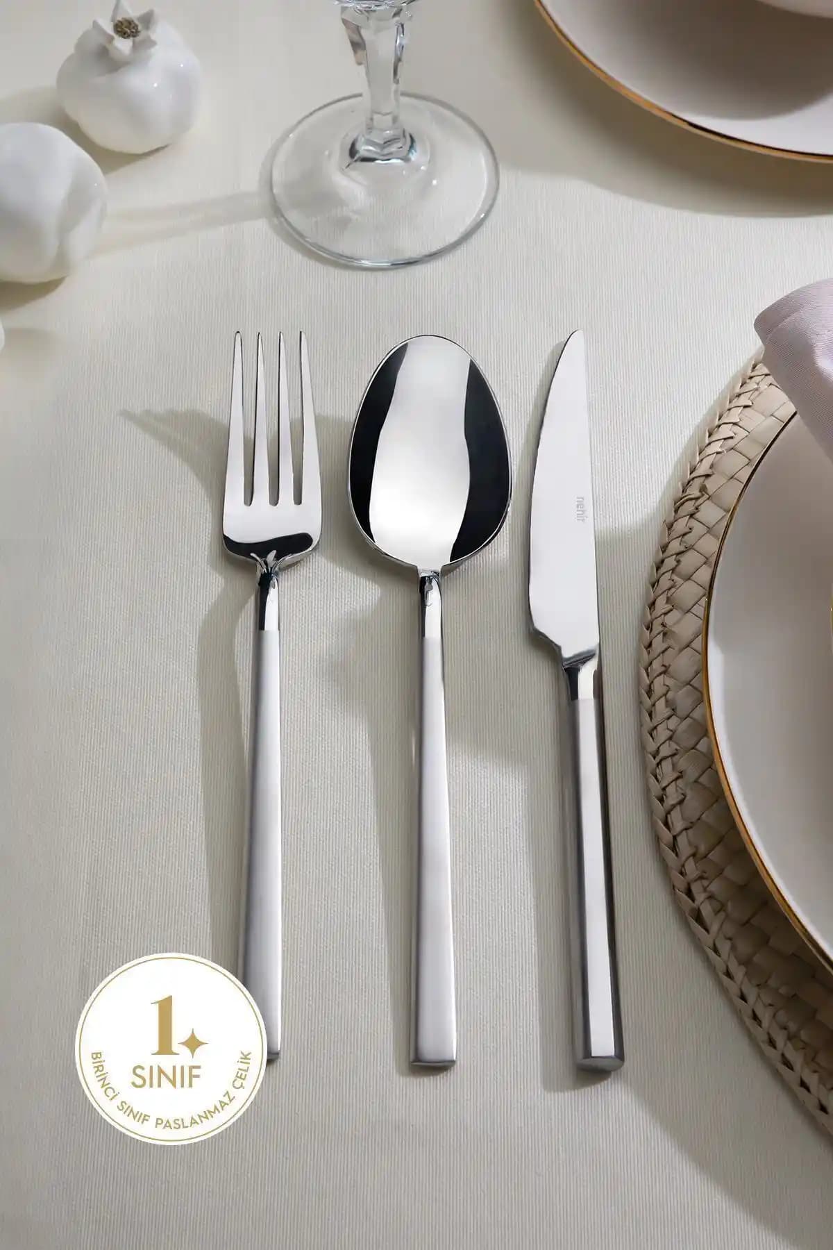 Nehir Marka Çatal Bıçak Takımlarıyla Sofralarınıza Estetik ve Dayanıklılık Katın