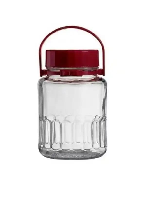 Paşabahçe Kırmızı Kapaklı Kavanozlar ile Modern ve Şık Mutfak Dekorasyonu Çözümleri