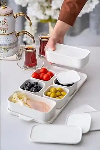 Porselen Kahvaltılık Setleri ile Dekorasyonda Zarafet ve İşlevselliğin Buluşması