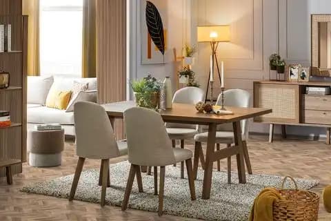 Rattan Mobilyalar ve Dekorasyon ile Doğal ve Şık Yemek Odası Tasarımı
