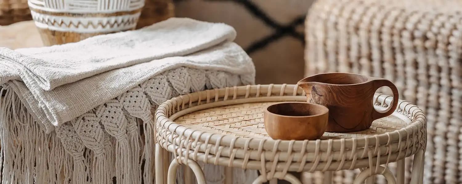 Rattan Sehpa ile Dekorasyonunuzu Canlandırın Modern ve Doğal Tarzlara Uygun Seçenekler