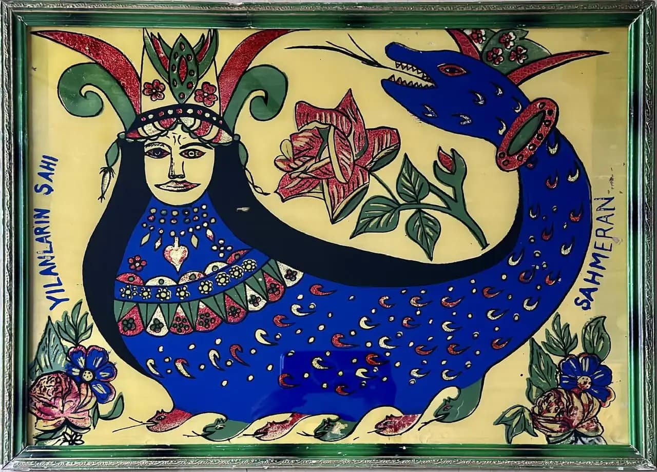 Şahmaran Tablo ile Dekorasyonda Mitolojik ve Efsanevi Bir Dokunuş