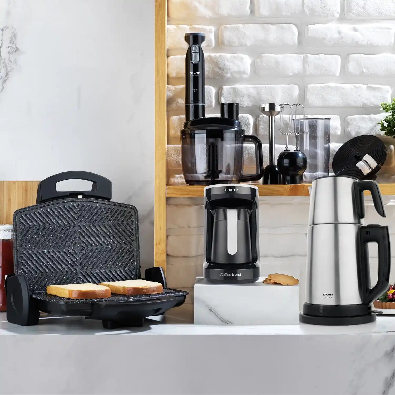 Schafer Diva Elektrikli Çeyiz Seti ile Dekorasyonunuzu Modern ve Şık Hale Getirin