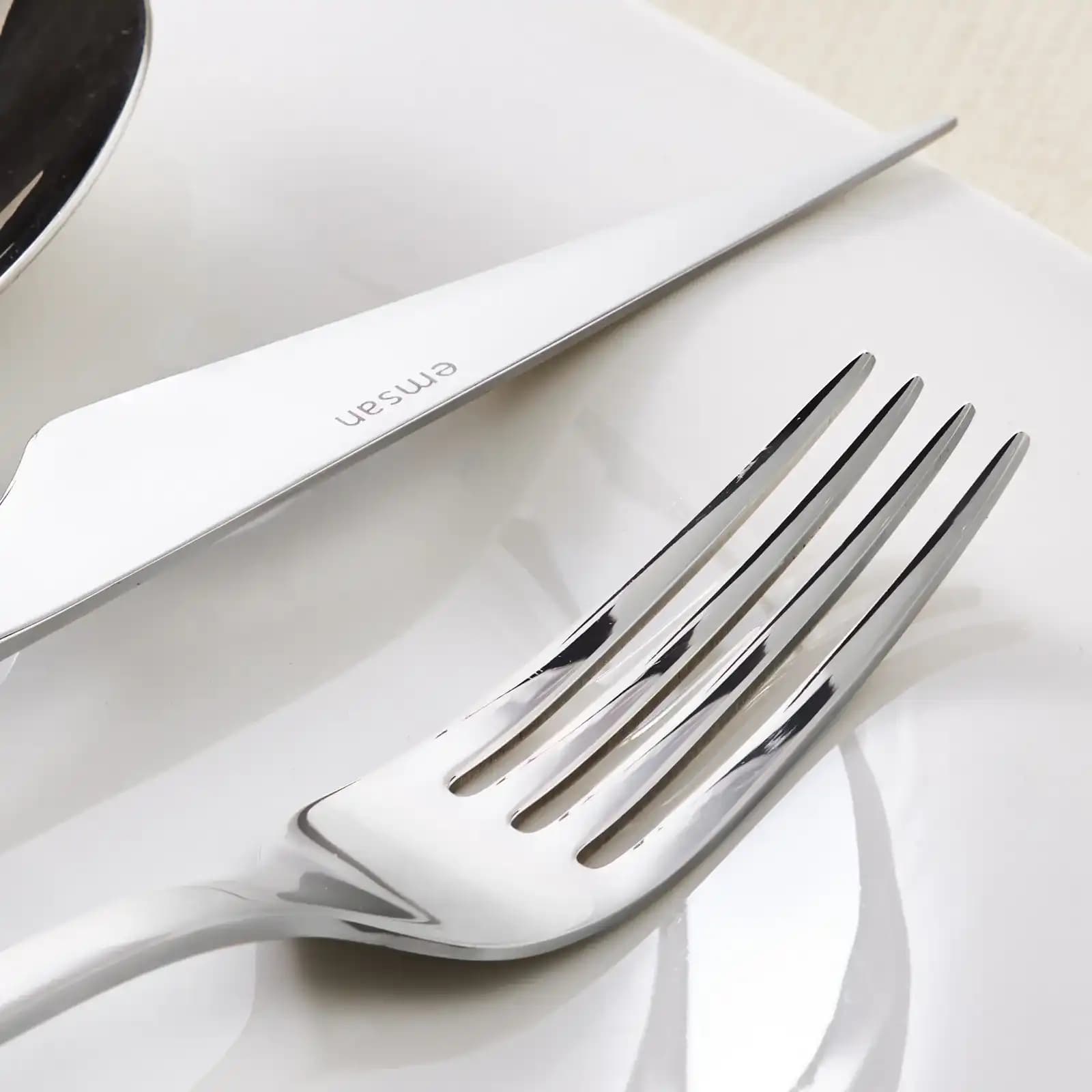 Sedir Elegance 84 Parça 12 Kişilik Çatal Kaşık Bıçak Takımı ile Şık Sofralar ve Dekorasyon Uyumunu Yakalayın