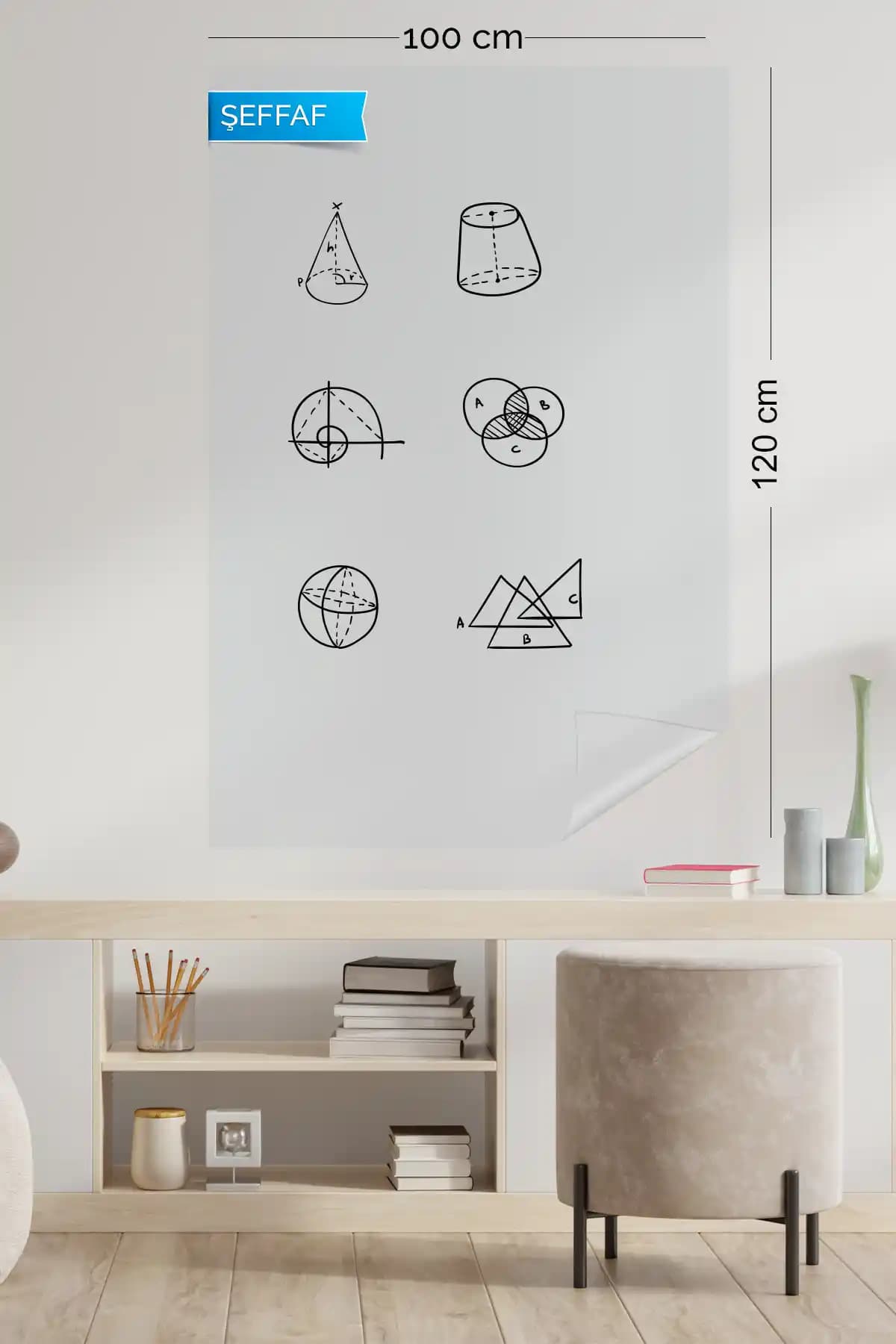 Şeffaf Duvar Tahtası ile Modern ve Şık Mekan Dekorasyonu Seçenekleri