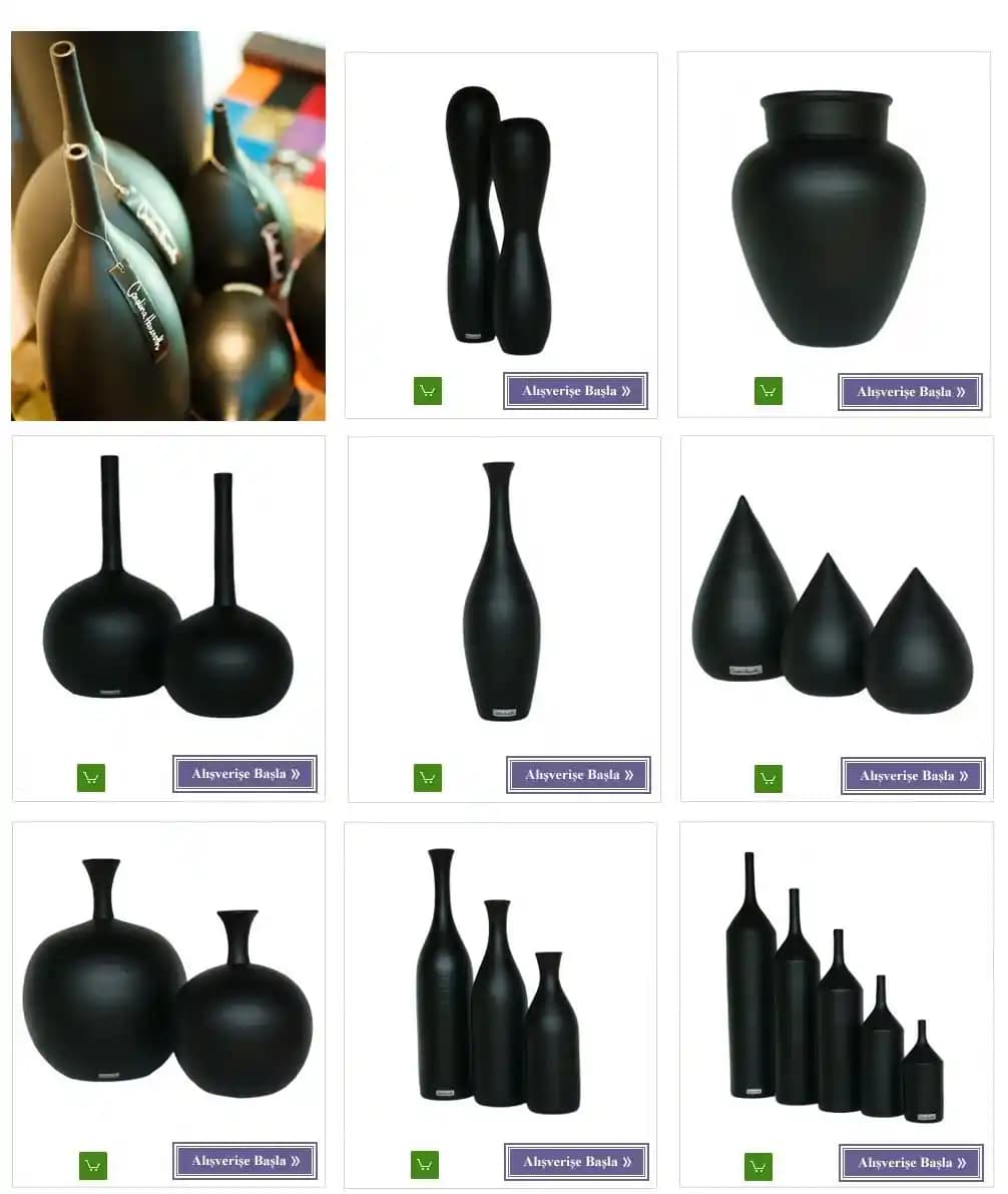 Siyah Dekoratif Objelerle Mekânlarınıza Modern ve Zarif Dokunuşlar Ekleyin