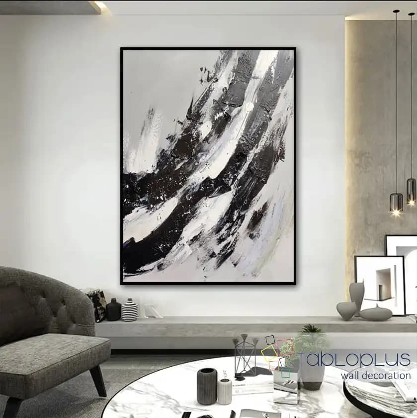 Siyah Tablo Modelleri ile Dekorasyonunuza Modern ve Şık Bir Dokunuş Katın