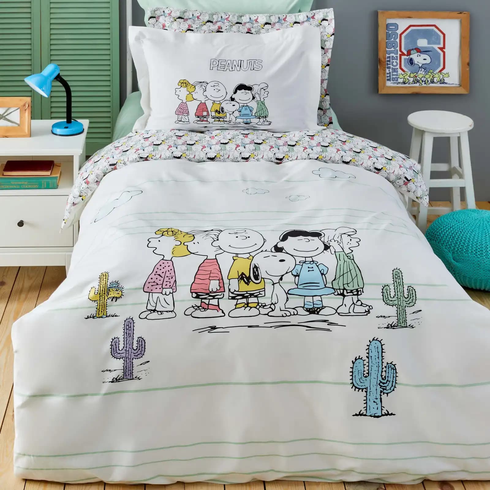 Snoopy Temalı Nevresimlerle Dekorasyonda Eğlenceli ve Şık Dokunuşlar