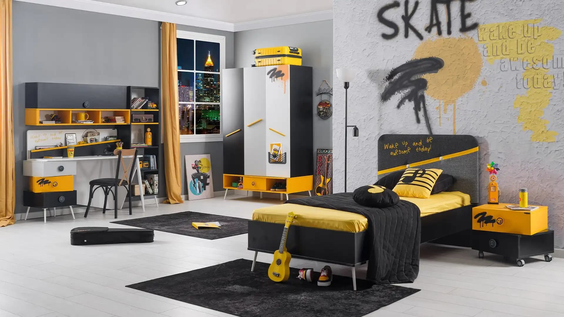 Spor Temalı Genç Odası Dekorasyonu İçin Modern ve Fonksiyonel Tasarım İpuçları