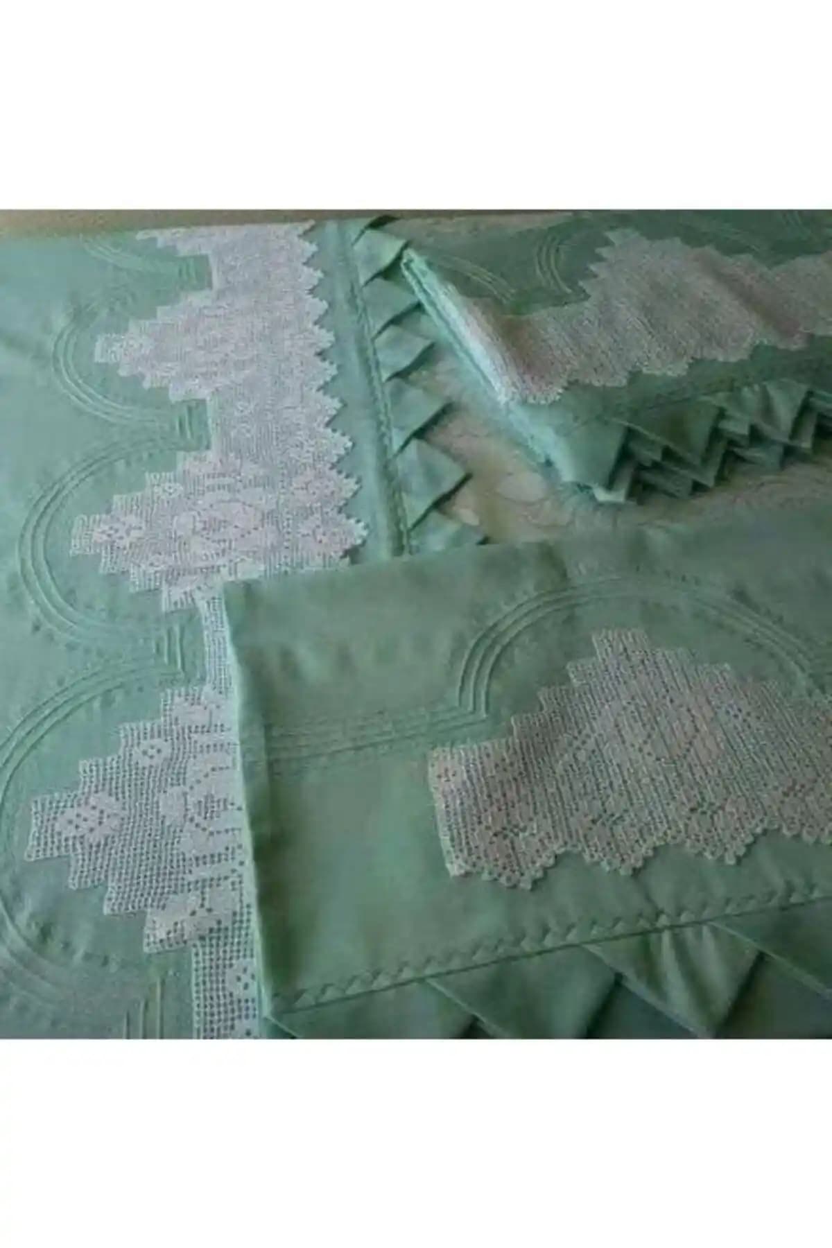 Su Yeşili Pike Takımıyla Dekorasyonunuzu Canlandırın ve Sakin Bir Atmosfer Yaratın