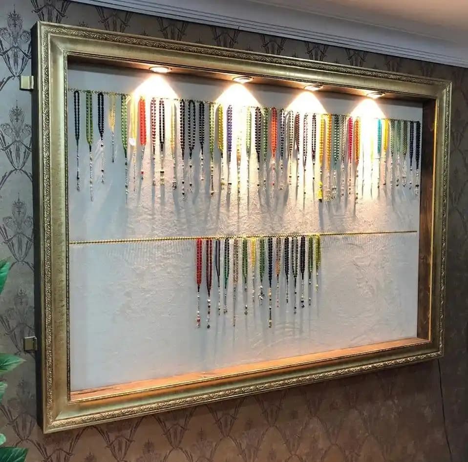 Tesbih Dolabı Dekorasyonda Zarafet ve Düzen Sağlayan Modern Tasarımlar