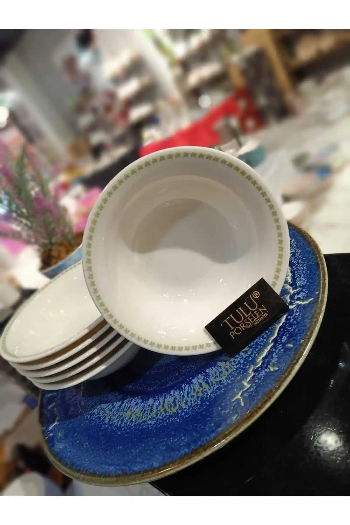 Tulu Porselen Çorba Kasesiyle Mutfak ve Sofralara Zarif Dekorasyon Dokunuşu