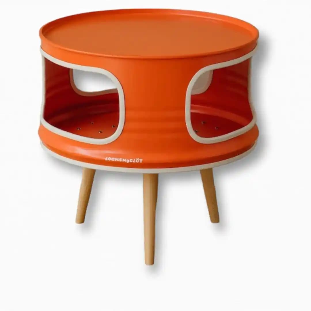 Turuncu Orta Sehpa ile Dekorasyonda Canlılık ve Şıklık Yaratın