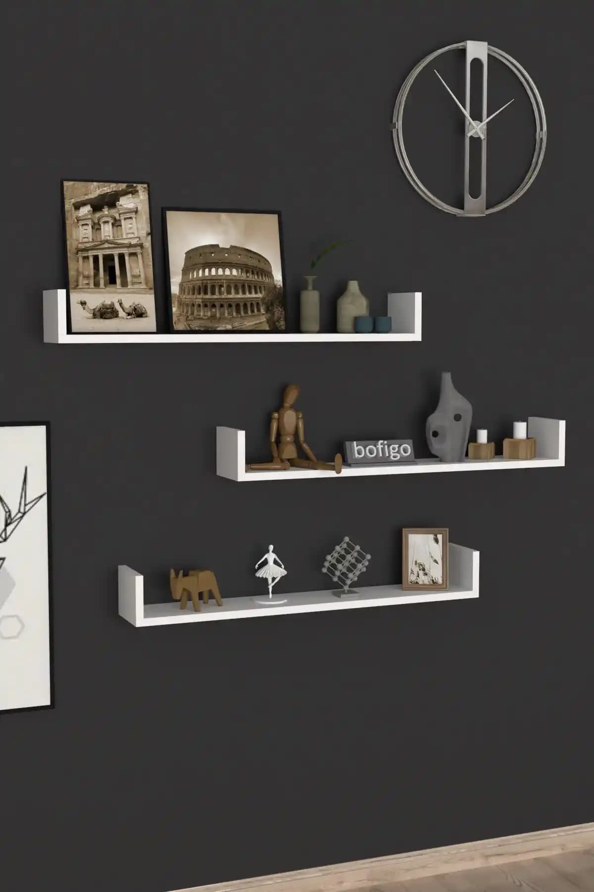 Uçan Raf Kitaplıklarıyla Modern ve Şık Dekorasyon Çözümleri