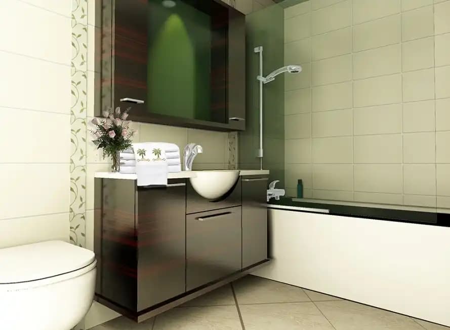 Yeşil Renkli Banyo Modelleri ile Doğal ve Ferah Bir Dekorasyon Yaratın
