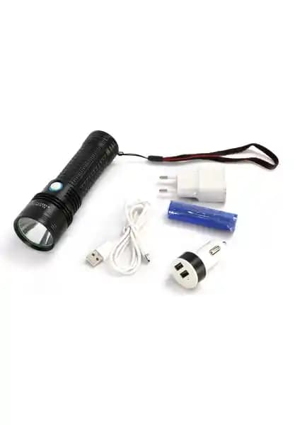 Baretta Tk92 2000 Lümen Profesyonel LED El Feneri Güç ve Dayanıklılık Bir Arada