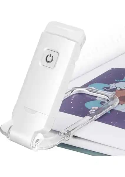 Breeze Led Kitap Klipsi Okuma Lambası: Modern, Taşınabilir ve Çok Modlu Okuma Yardımcısı