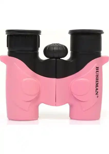 Bushman Junior 8X21 Pembe Çocuk Dürbünü Doğa ve Kuş Gözlemi İçin Güvenilir Bir Seçenek