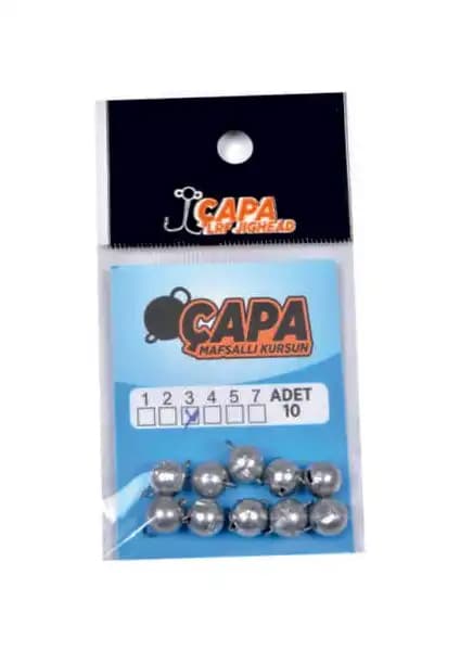 Çapa Mafsallı Kurşun 10'lu Paket 2 Gr - Dayanıklı ve Pratik Avcılık Malzemesi